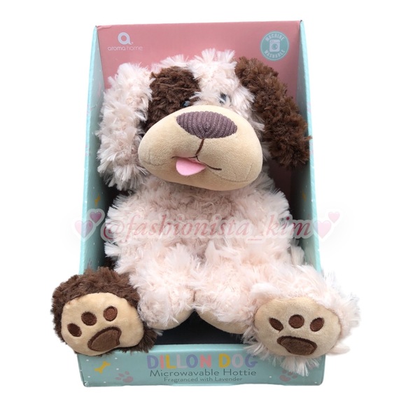 Aroma Home Accessories - Aroma home Dillon Dog heatable teddy bear NEW